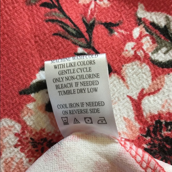 Asymmetrical Faux Wrap Dress with attached shorts - Picture 9 of 9